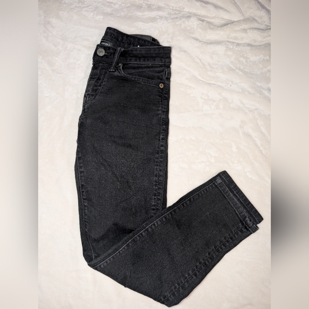 AE Flex black Jeans 26x28